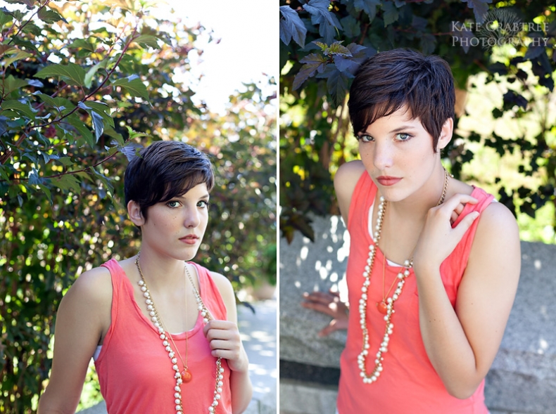 Bar Harbor Maine teen portrait photographer Kate Crabtree captures this photo of Rebecca