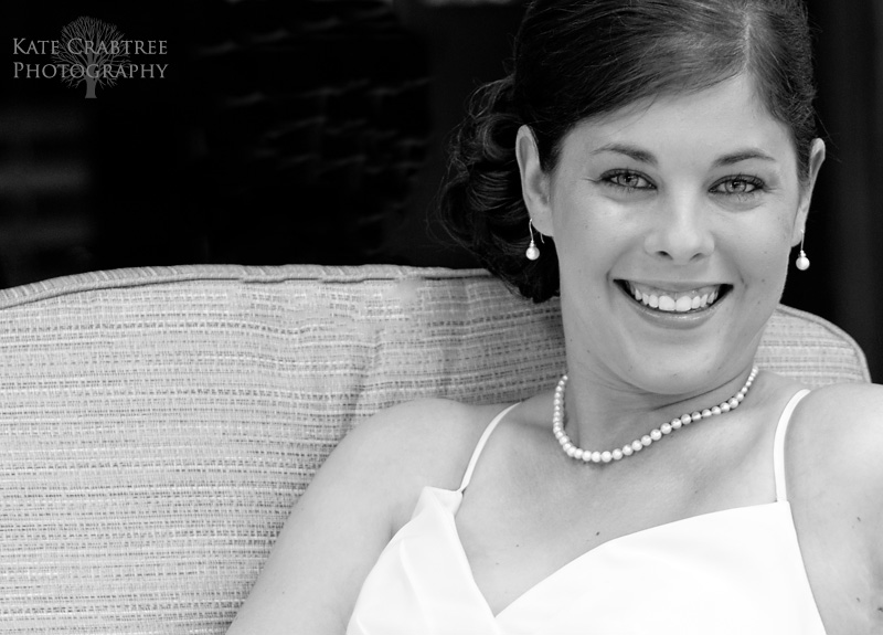 The bride waits for her big wedding at Val Halla in Cumberland Maine