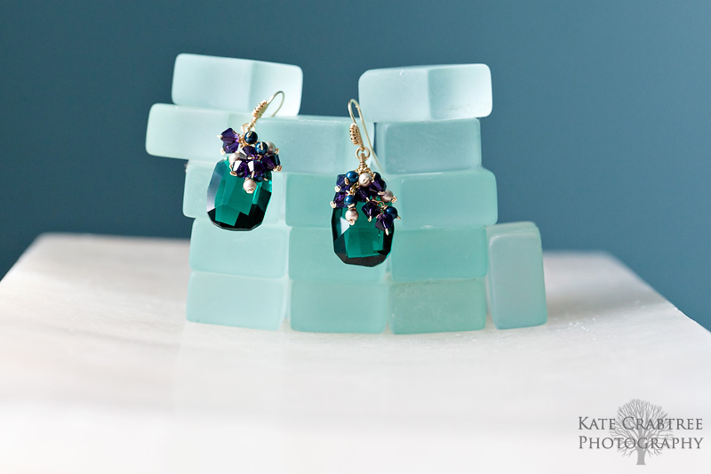 Maine commercial photographer Kate Crabtree took photos of jewelry from Reflections Jewelry