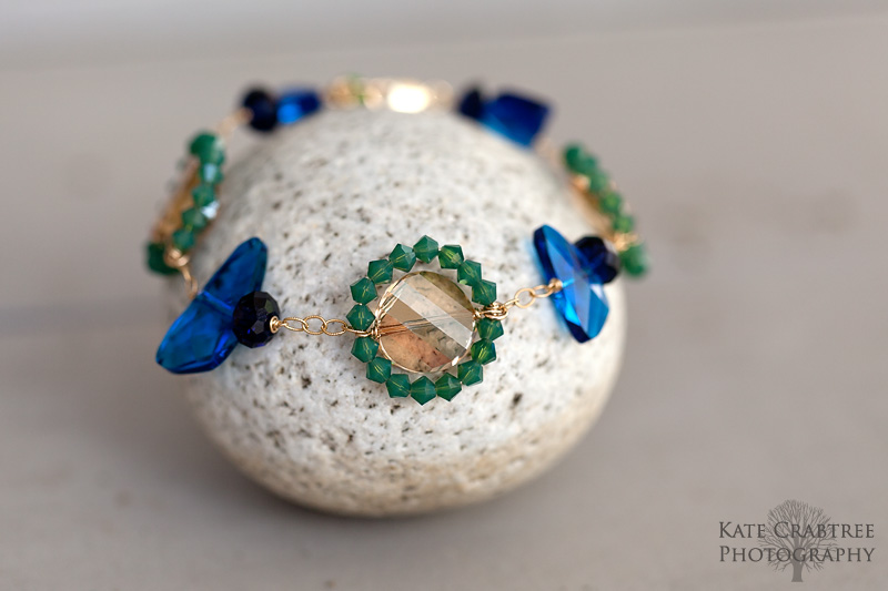 Maine photographer Kate Crabtree took a photo of this gorgeous bracelet by Emily Delfin