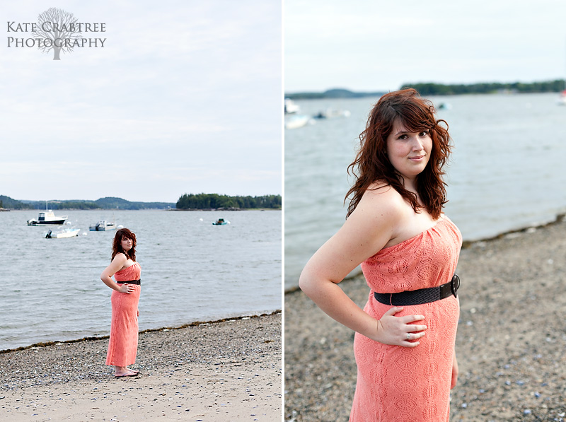 Senior portriat photographer Kate Crabtree shoots Megan's senior portraits in midcoast Maine