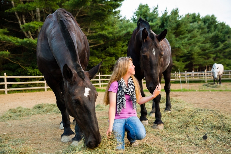 Ellsworth High School Senior Portraits Mikaela • Kate Crabtree Photography Maine Wedding