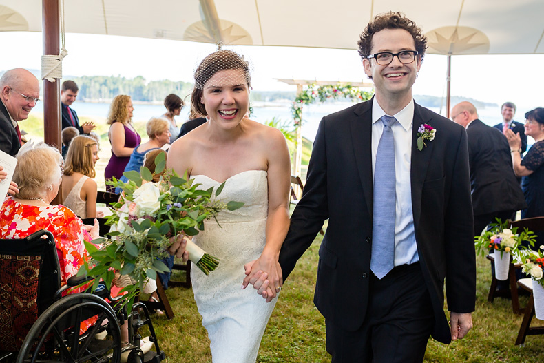 Summer Castine Maine Wedding