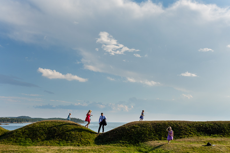 Summer Castine Maine Wedding