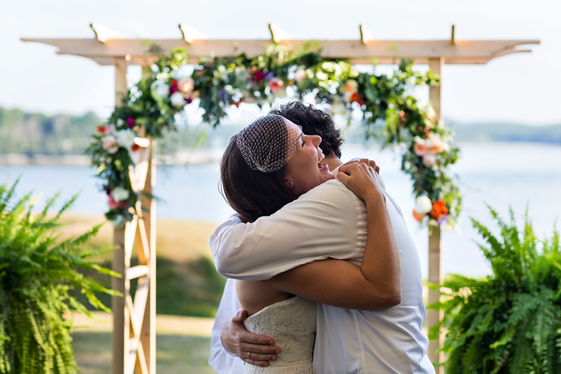 Summer Castine Maine Wedding