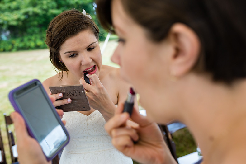 Wedding photos in Castine Maine