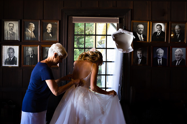 Pot and Kettle Club Wedding, Bar Harbor Maine