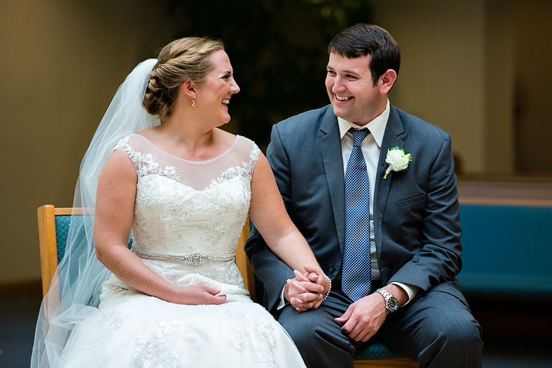 Cape Elizabeth Maine church wedding ceremony