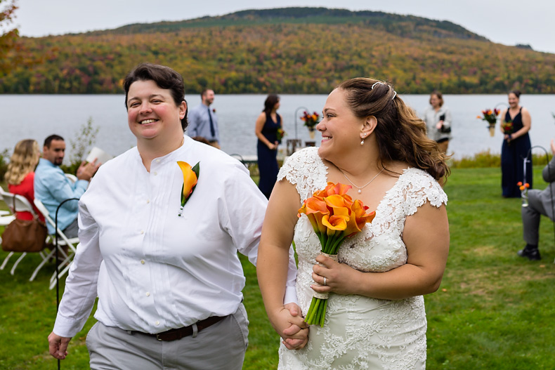 Same sex Maine wedding photographer