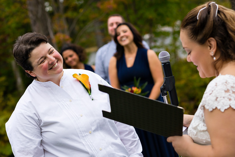 Emotional Maine wedding photography