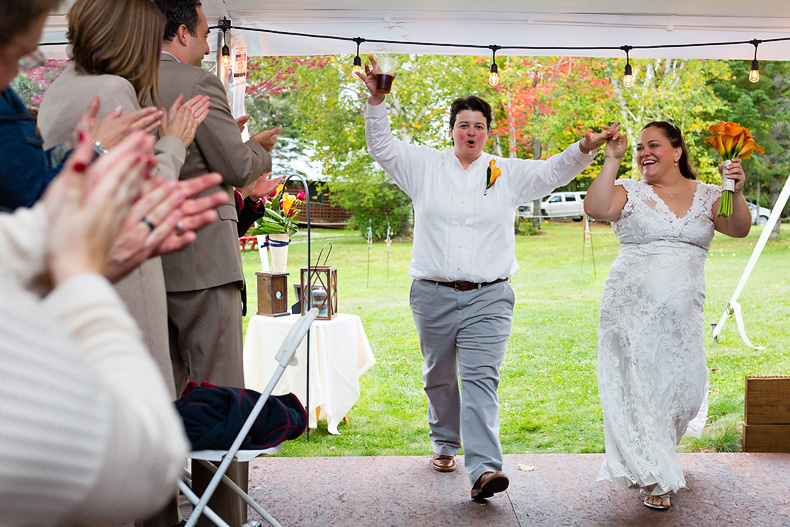 Same sex Maine wedding photographer