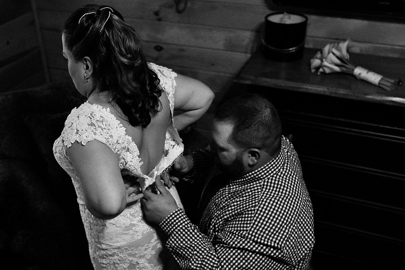Lake Parlin Lodge wedding photography in Western Maine