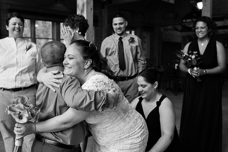 Maine documentary wedding photographer