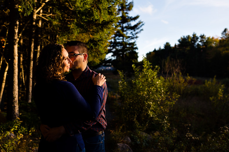 Portraits taken at Jordan Pond in Acadia