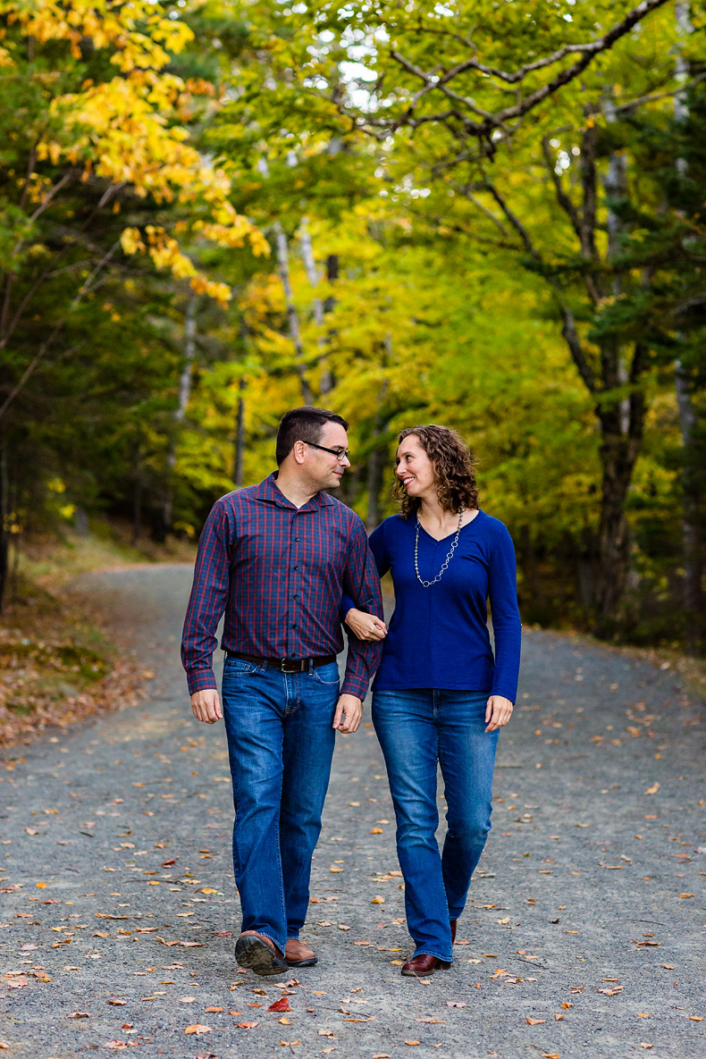 Portraits taken at Jordan Pond in Acadia