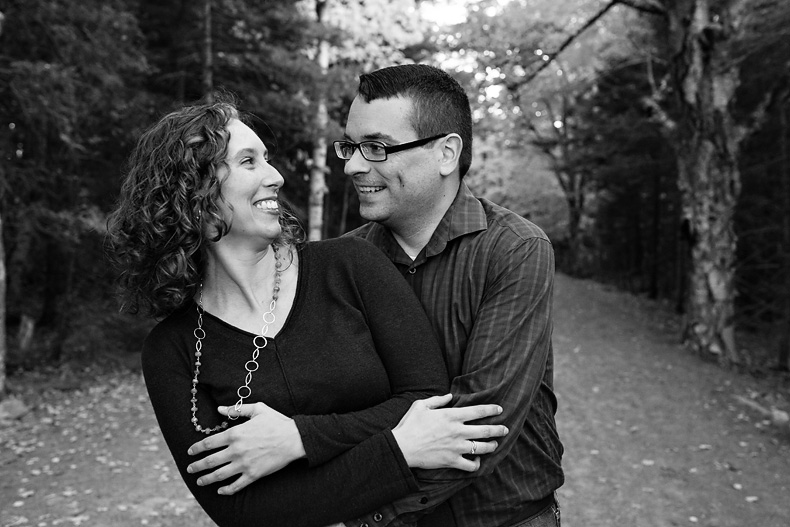 Portraits taken at Jordan Pond in Acadia