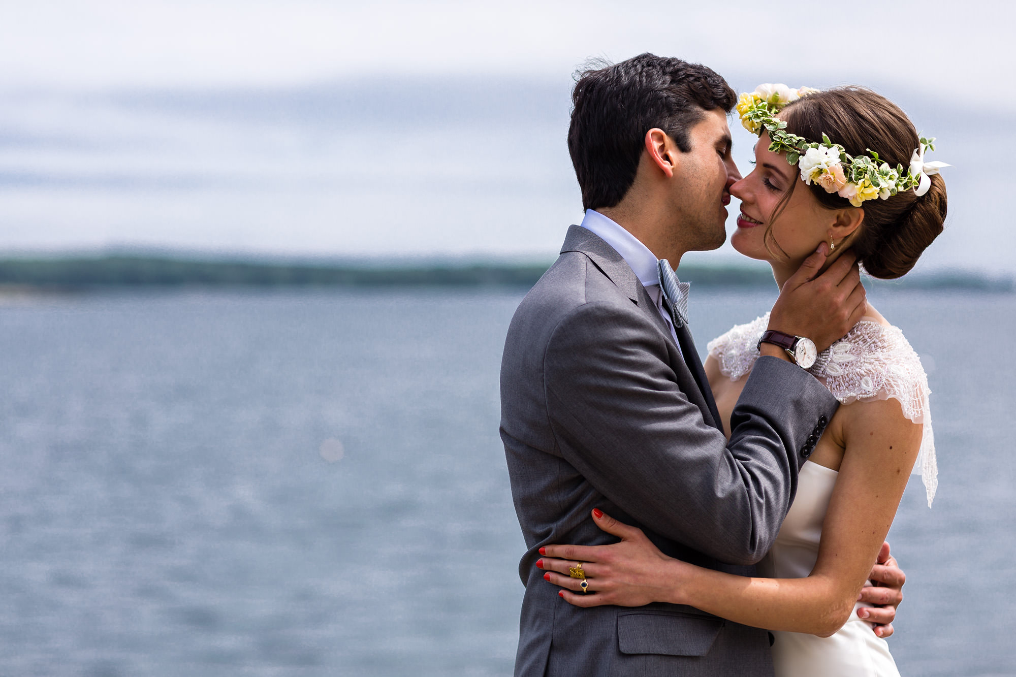 Wedding photo from a midcoast Maine wedding