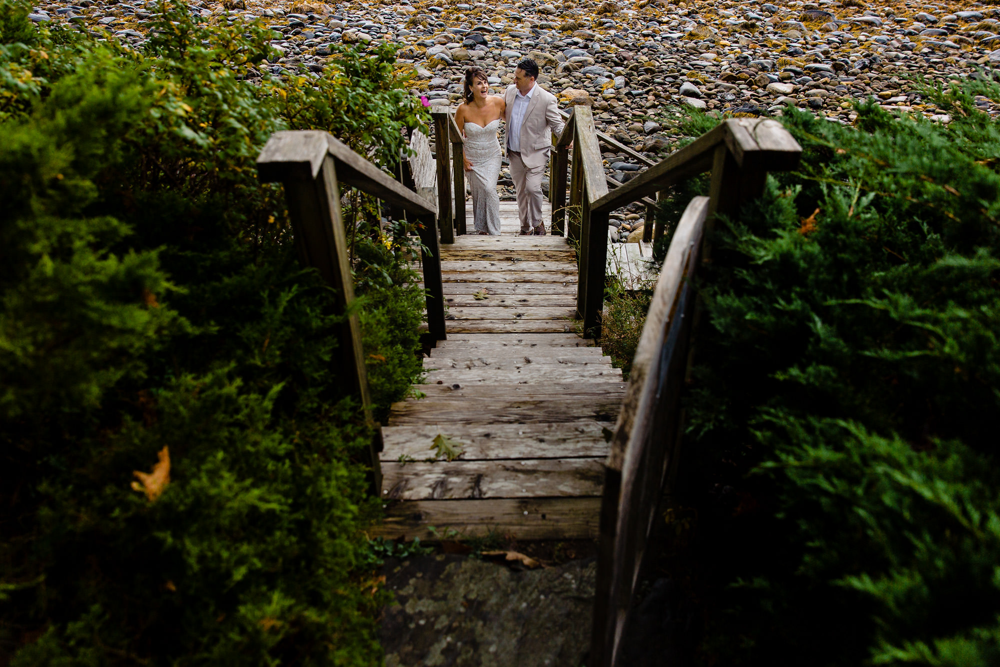 An elopement at the Inn at Sunrise Point in Camden, Maine