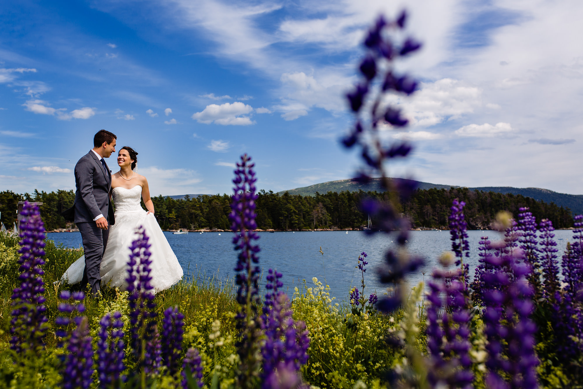 Coastal Maine wedding photos