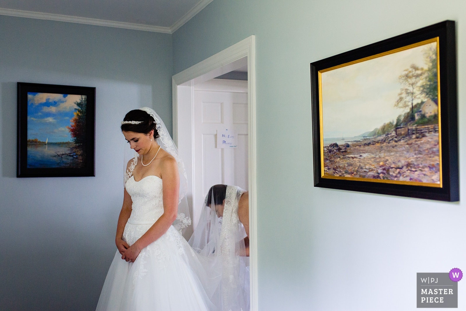 Creative Maine documentary wedding photographers in Maine