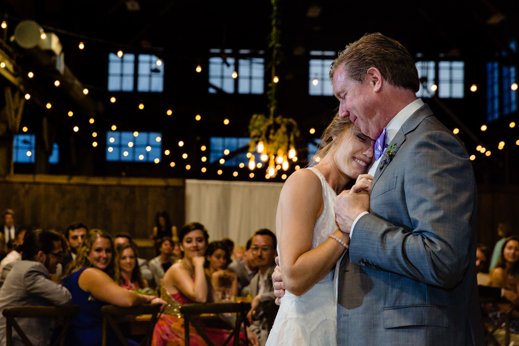 A father daughter dance at Brick South