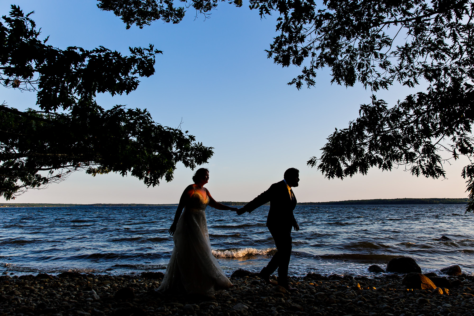 A French's Point wedding in Stockton Springs, Maine