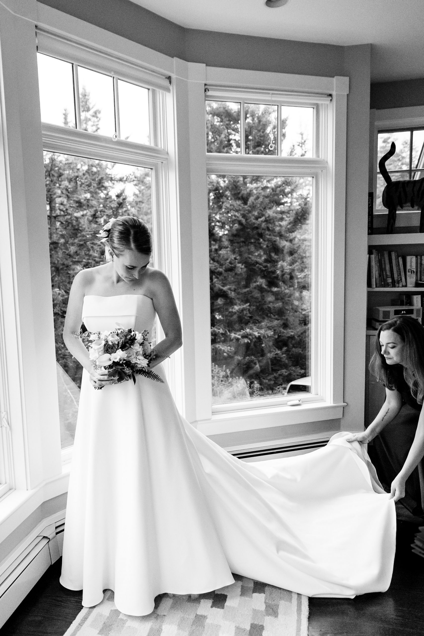 A wedding reception in Northeast Harbor, Maine