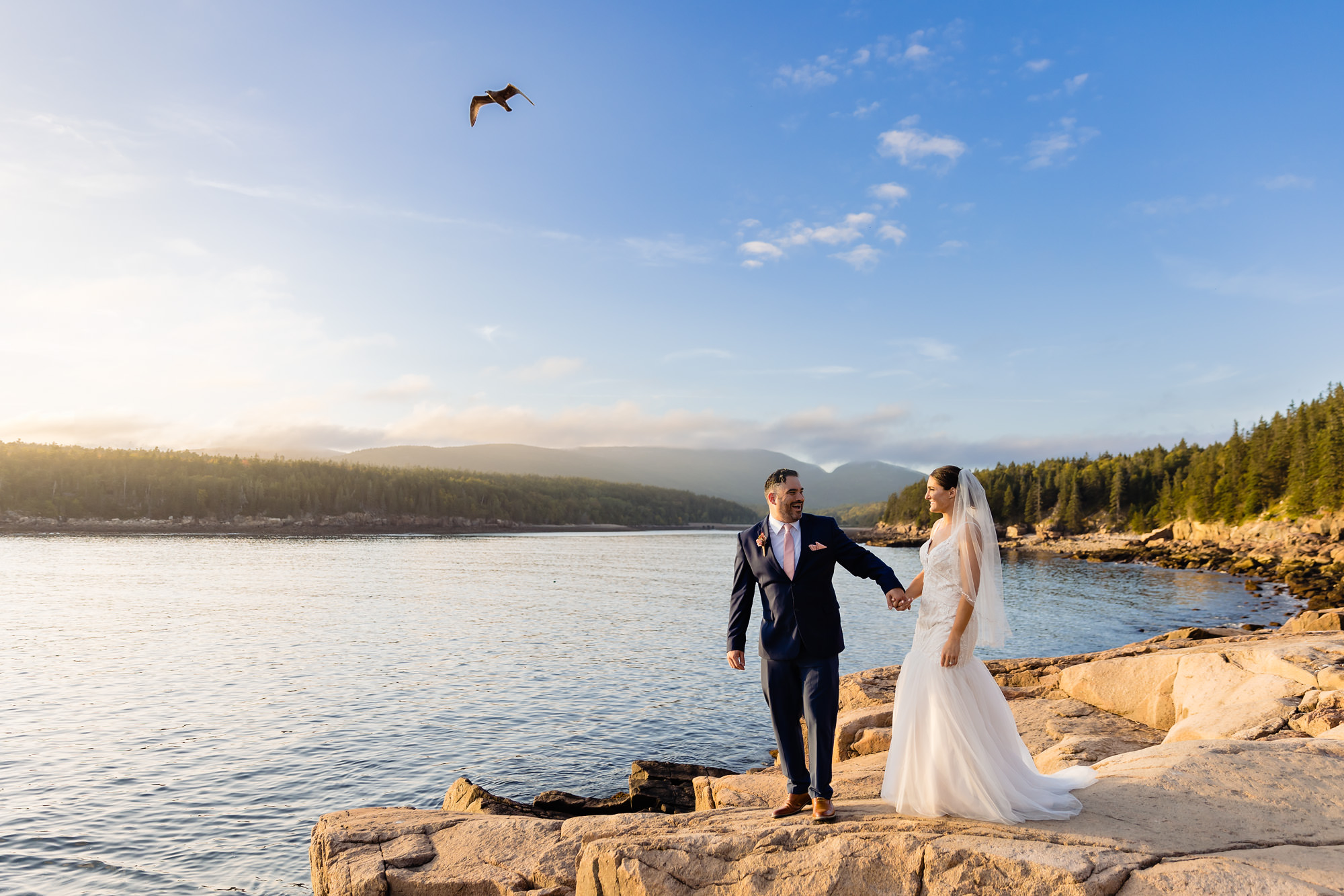 Otter Point Acadia elopement