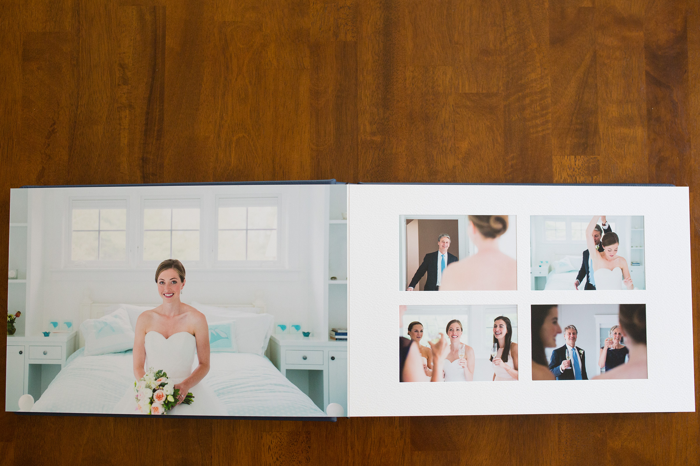 A wedding album offered by Kate Crabtere Photography