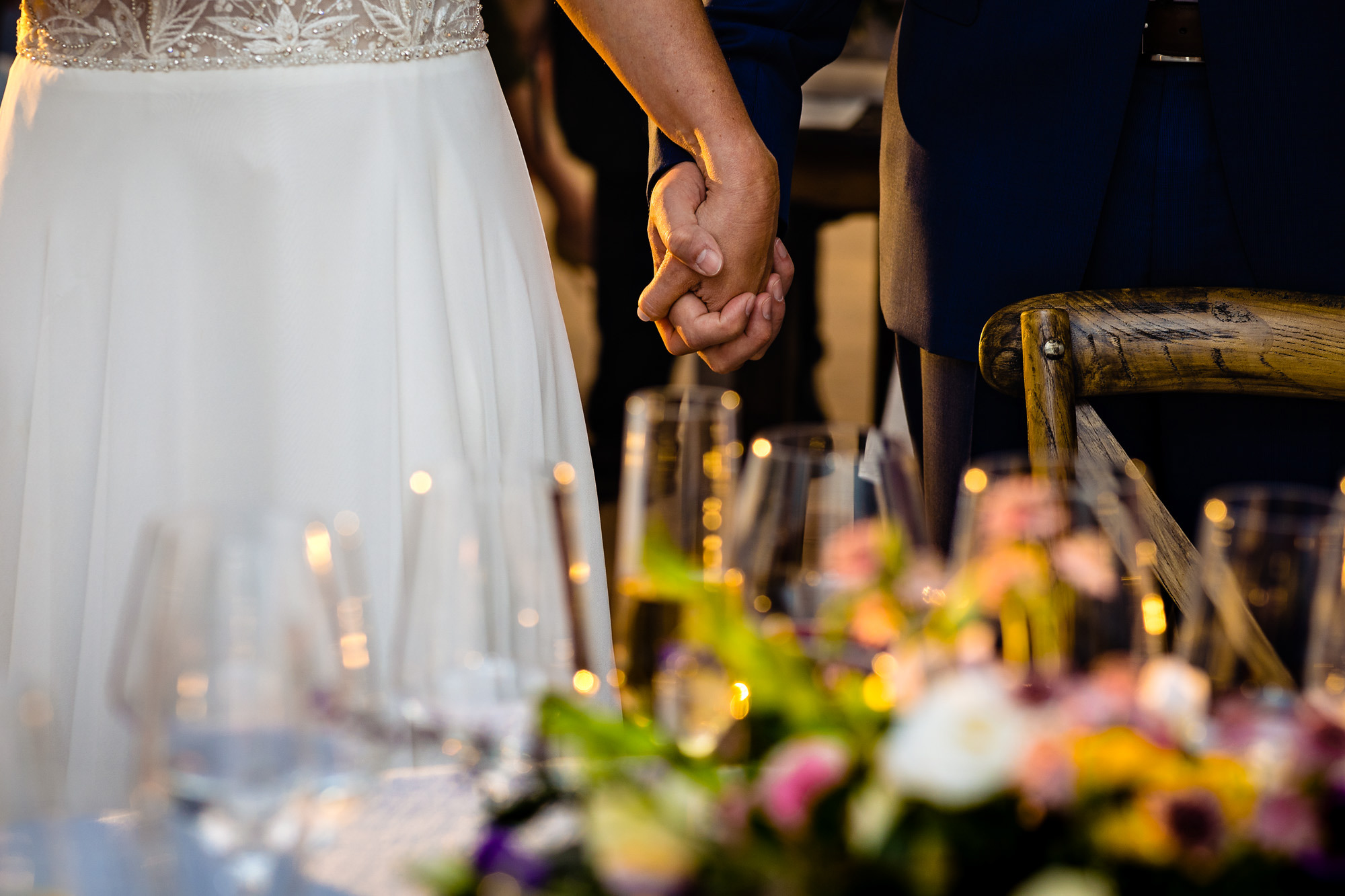 A wedding reception in Stockton Springs, Maine