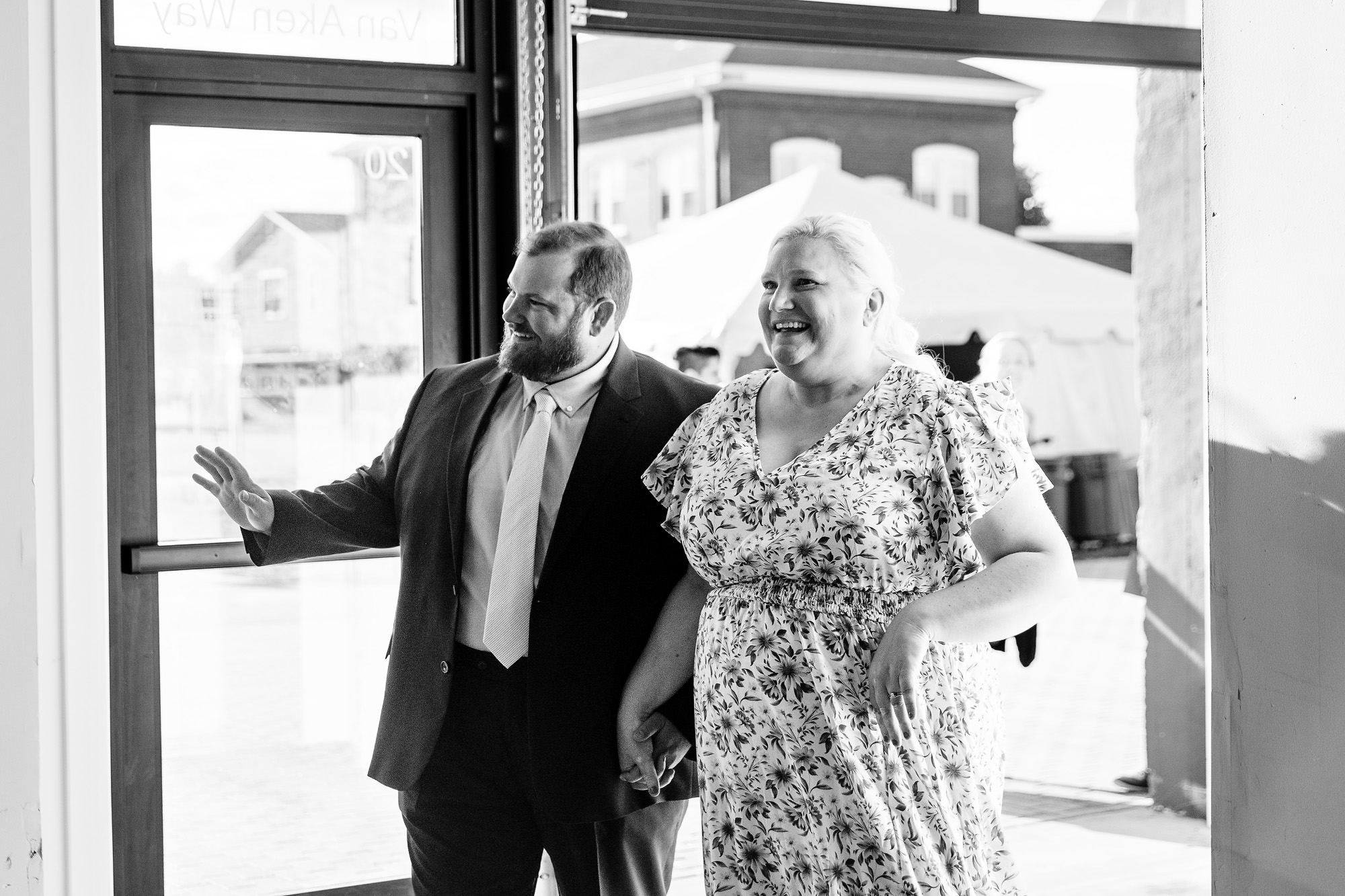 A wedding reception at Halo at the Point in Portland Maine