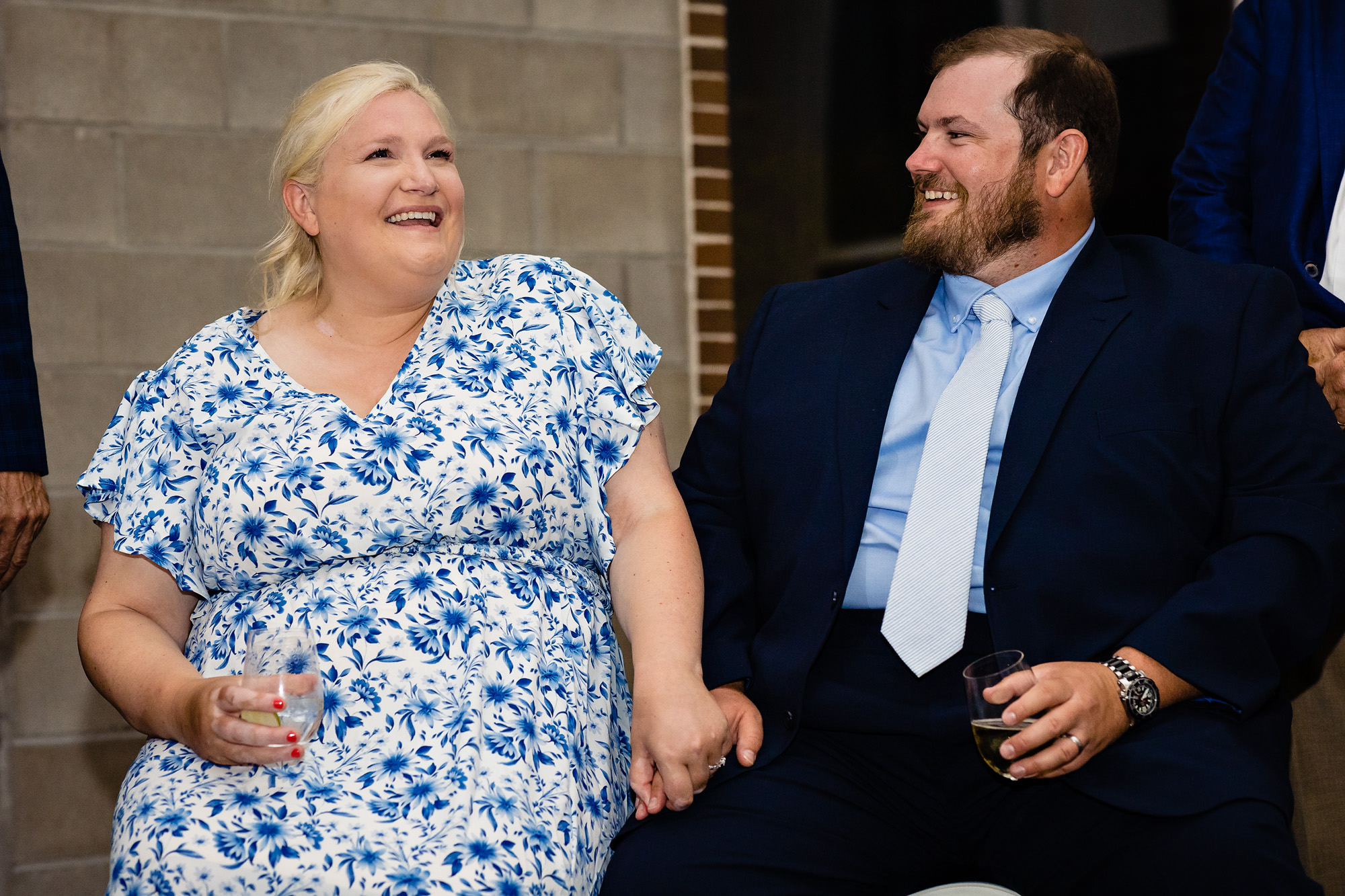 A wedding reception at Halo at the Point in Portland Maine