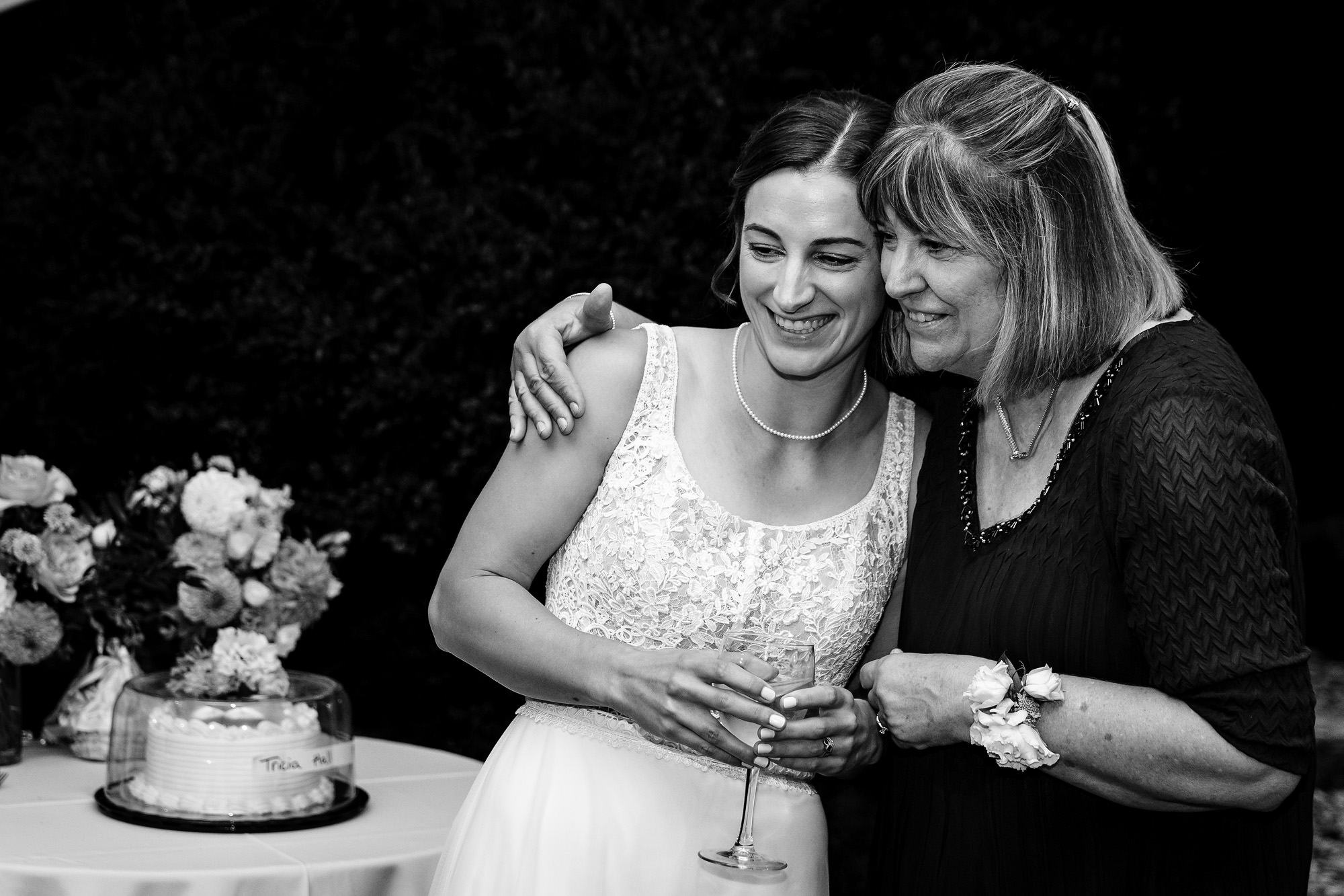 Emotional toasts at a midcoast Maine wedding