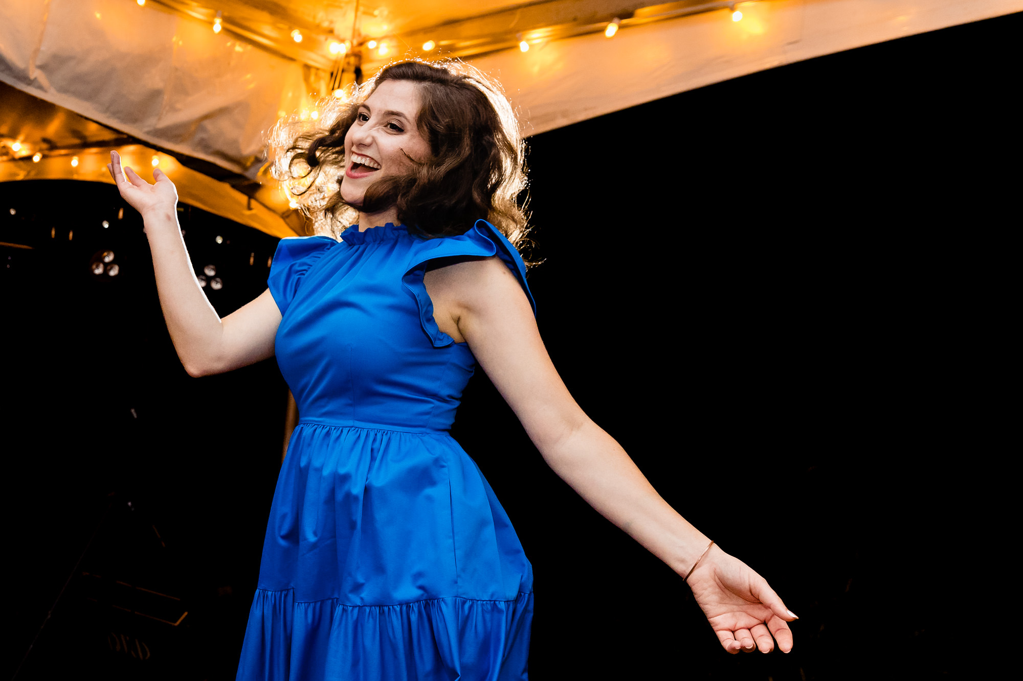 An energetic dance floor at a Grey Havens Inn Maine wedding