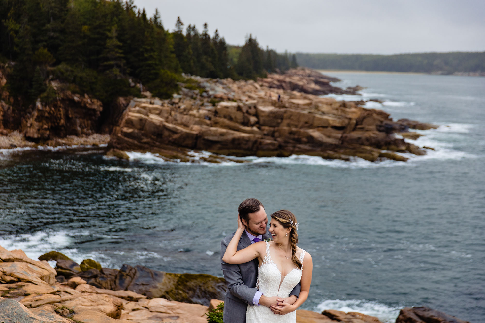 Brandy & Michael’s Dog Friendly Acadia Elopement