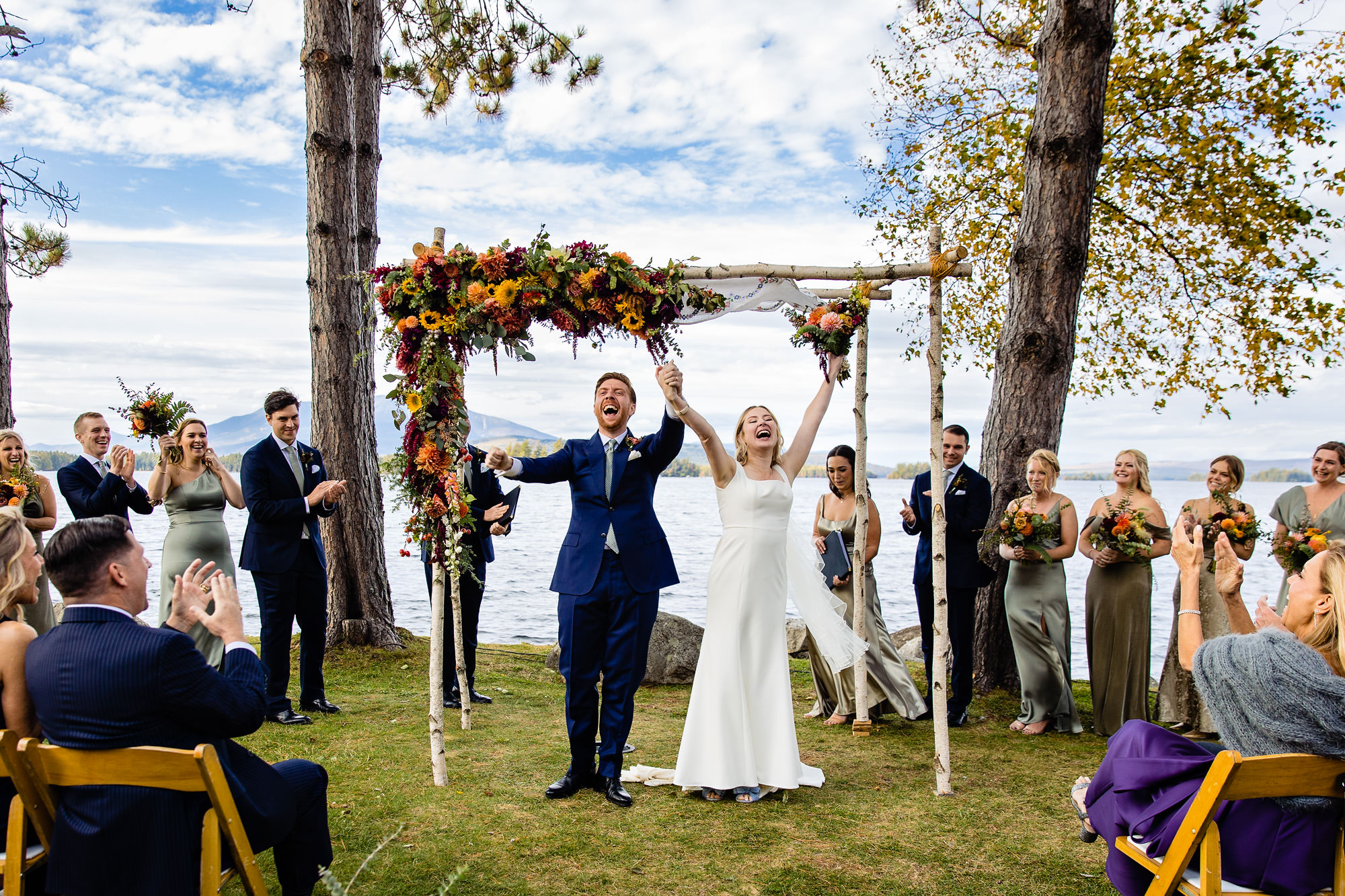 New England Outdoor Center Wedding in Millinocket Maine