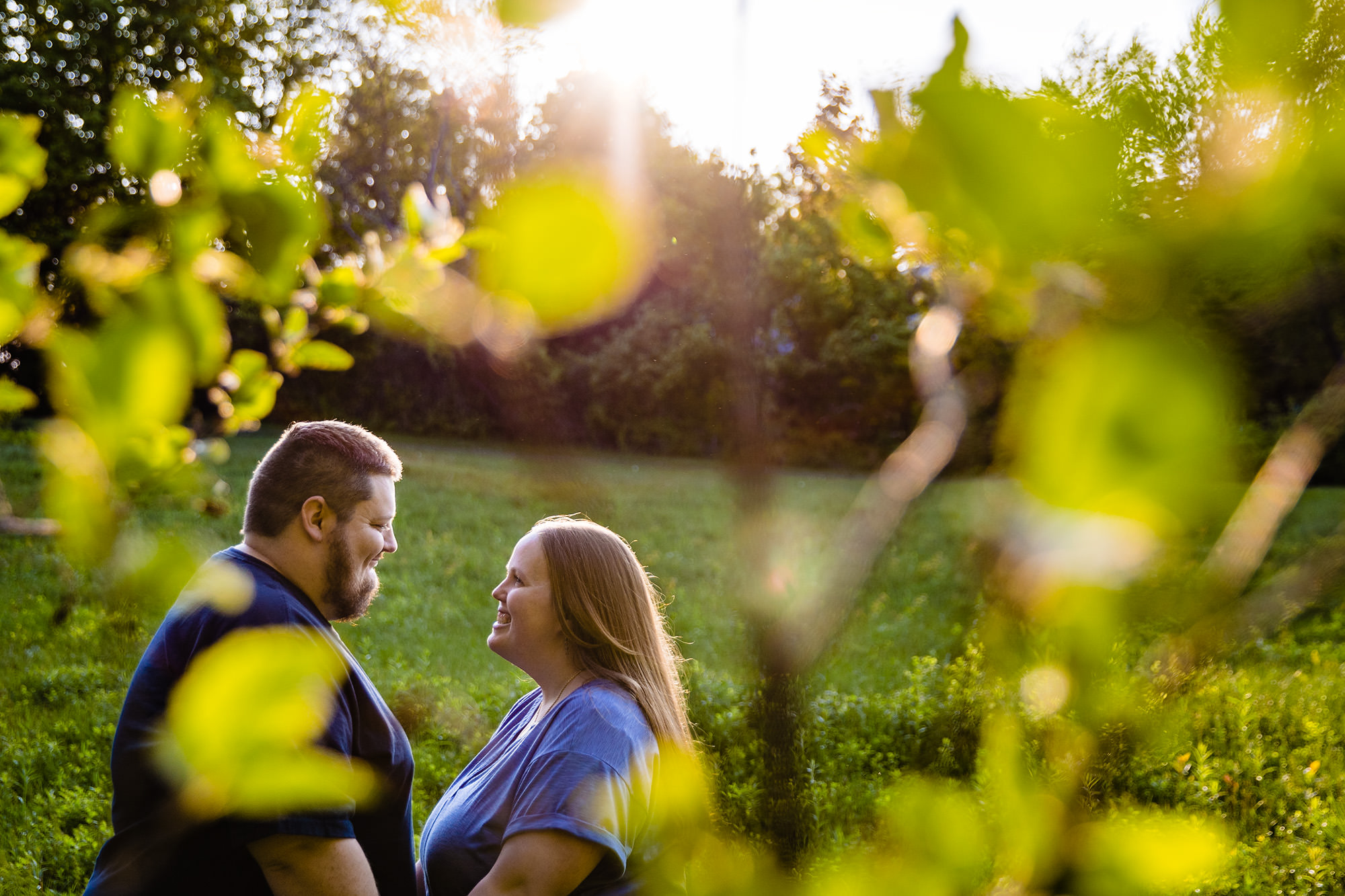 Winterport Maine engagement portraits