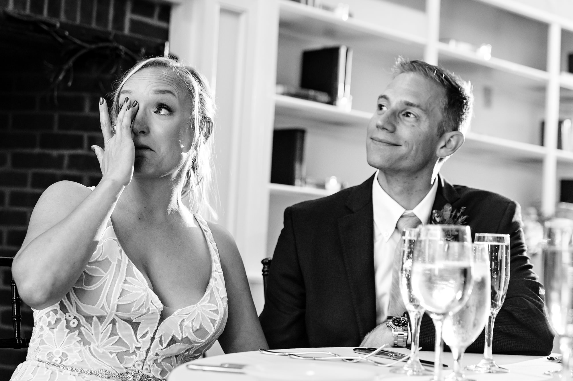 A wedding reception at Mill Falls at Church Landing in Meredith New Hampshire.