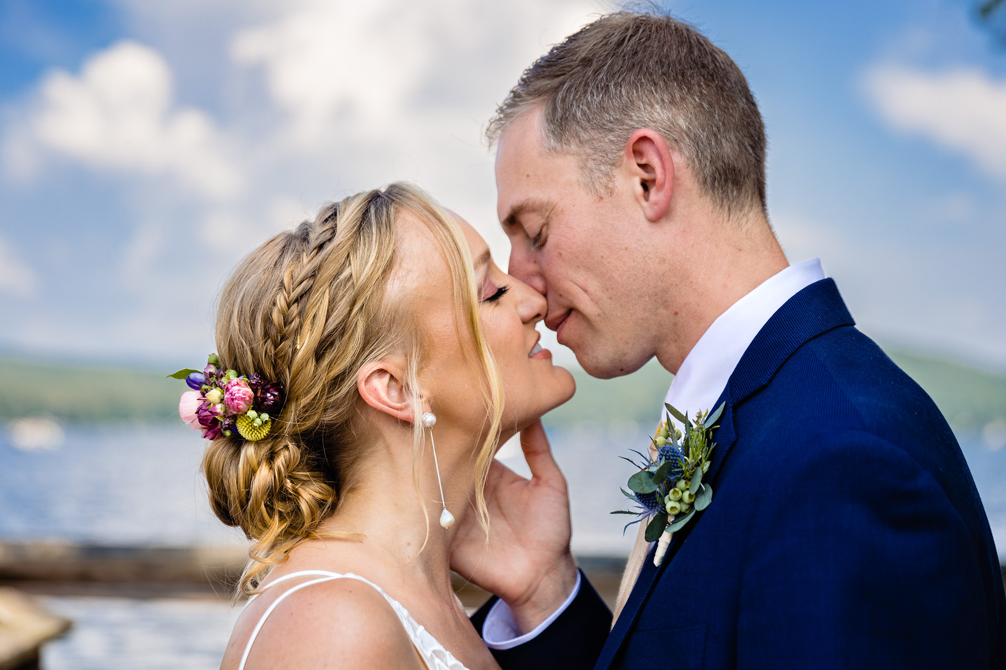 A first look at a wedding at Mill Falls at Church Landing.