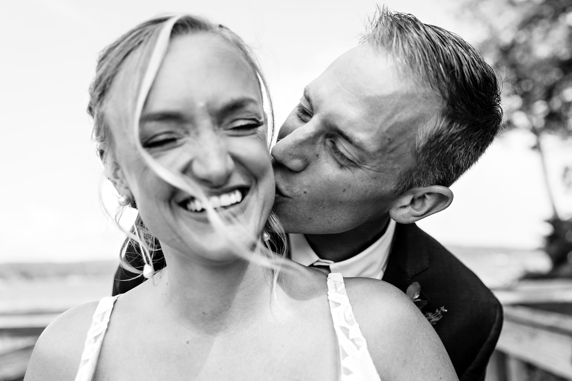 Wedding portraits in Meredith New Hampshire