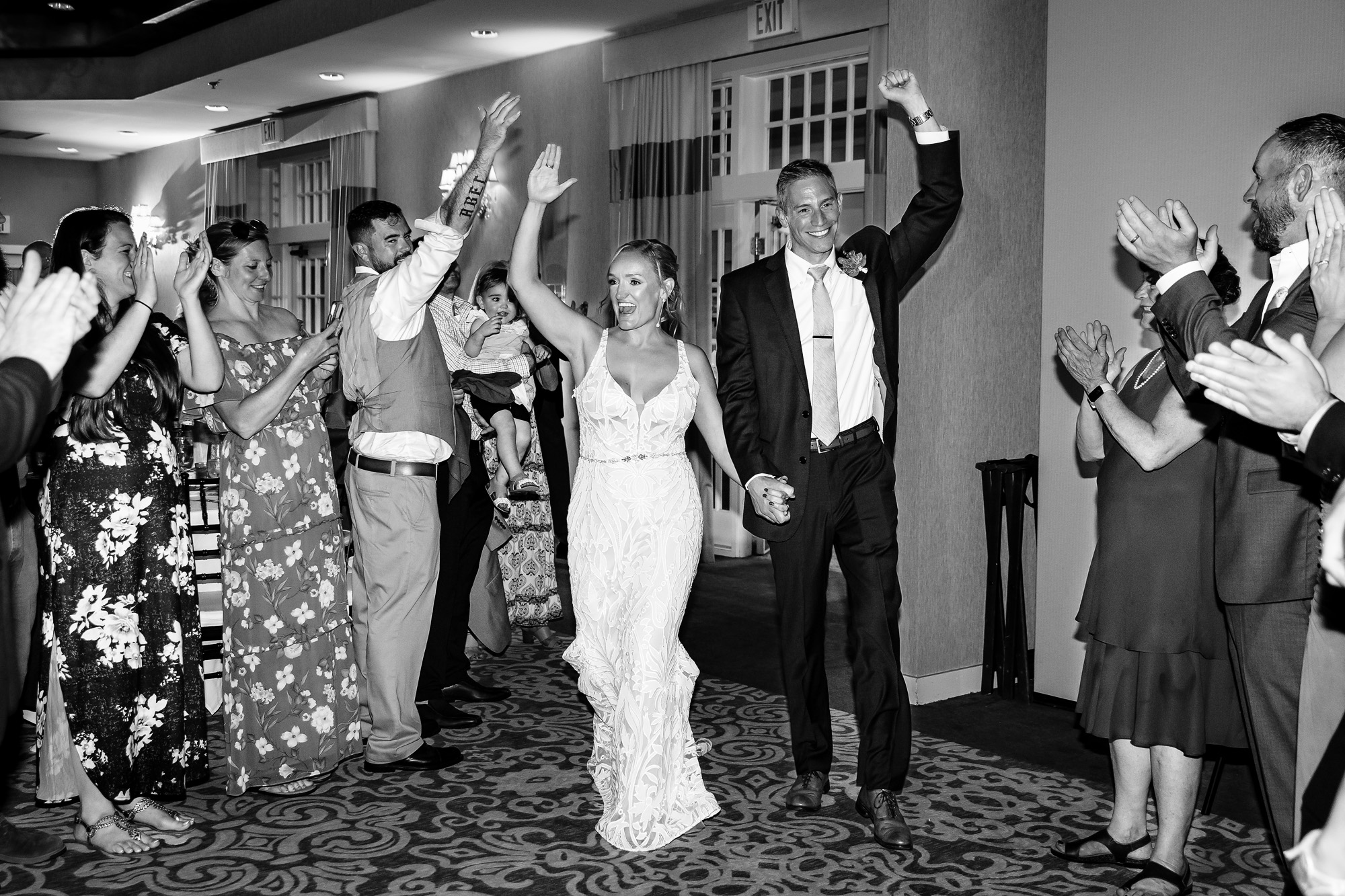 A wedding reception at Mill Falls at Church Landing in Meredith New Hampshire.