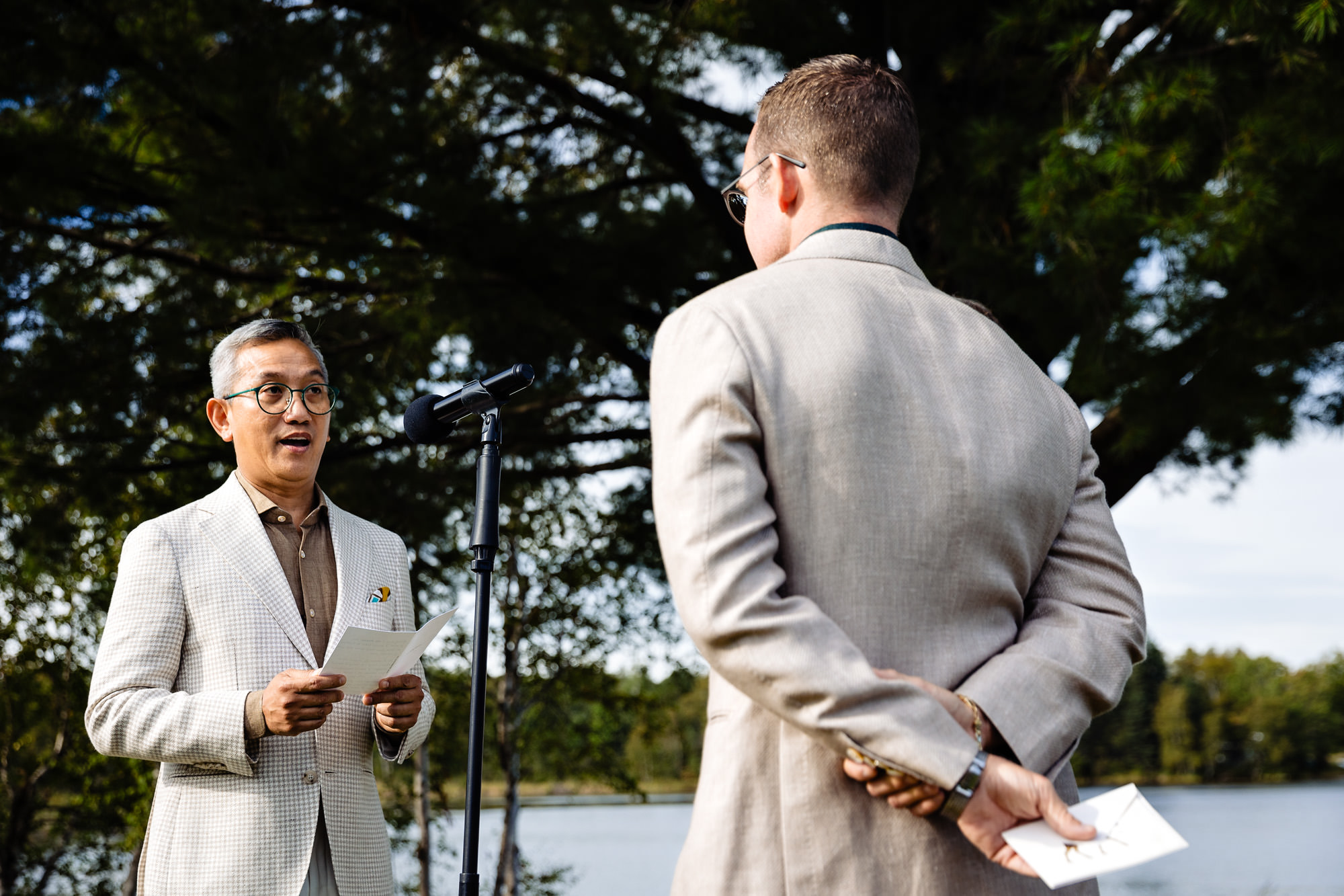 Rangeley Inn wedding ceremony