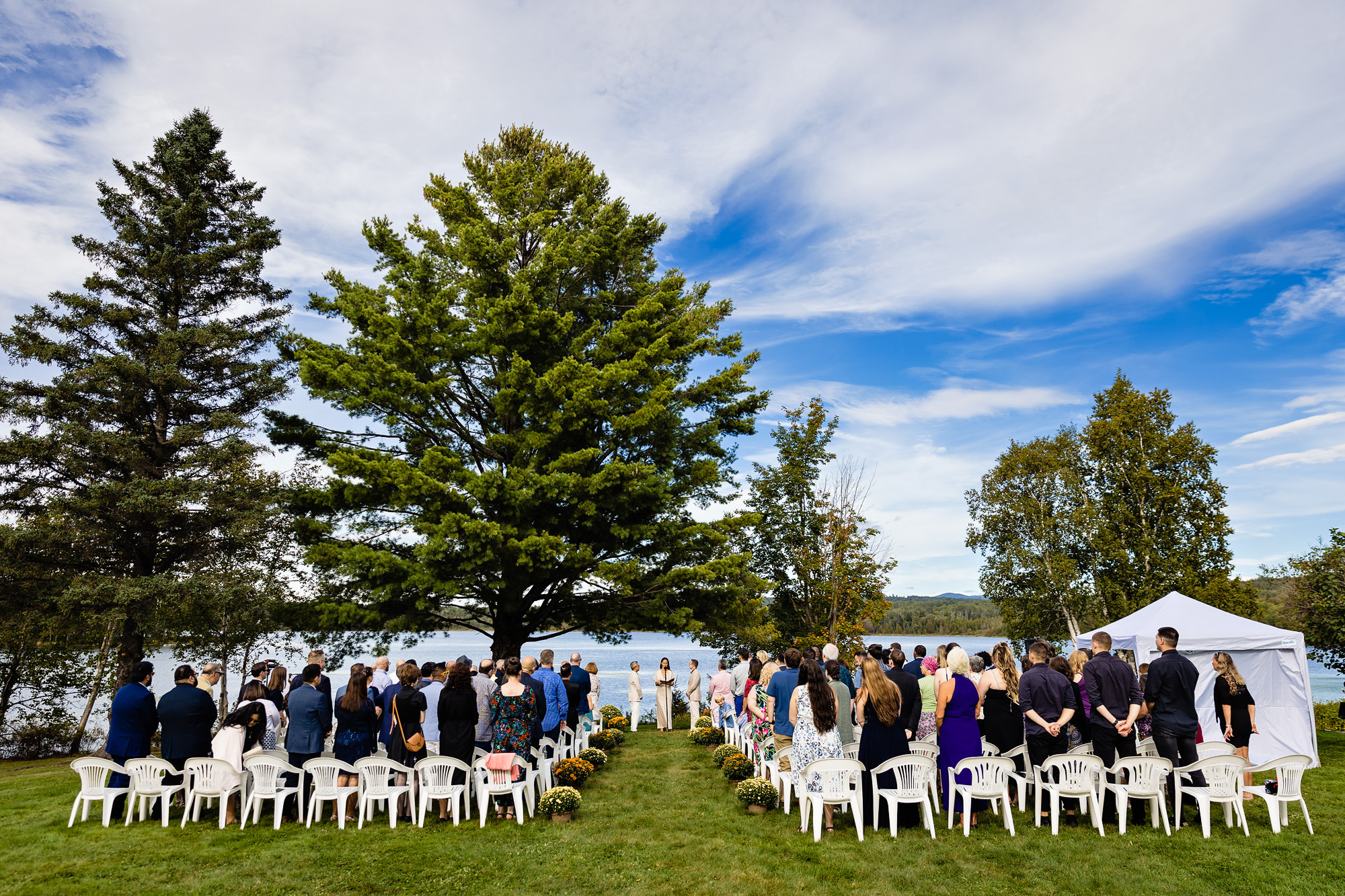 Rangeley Inn wedding ceremony