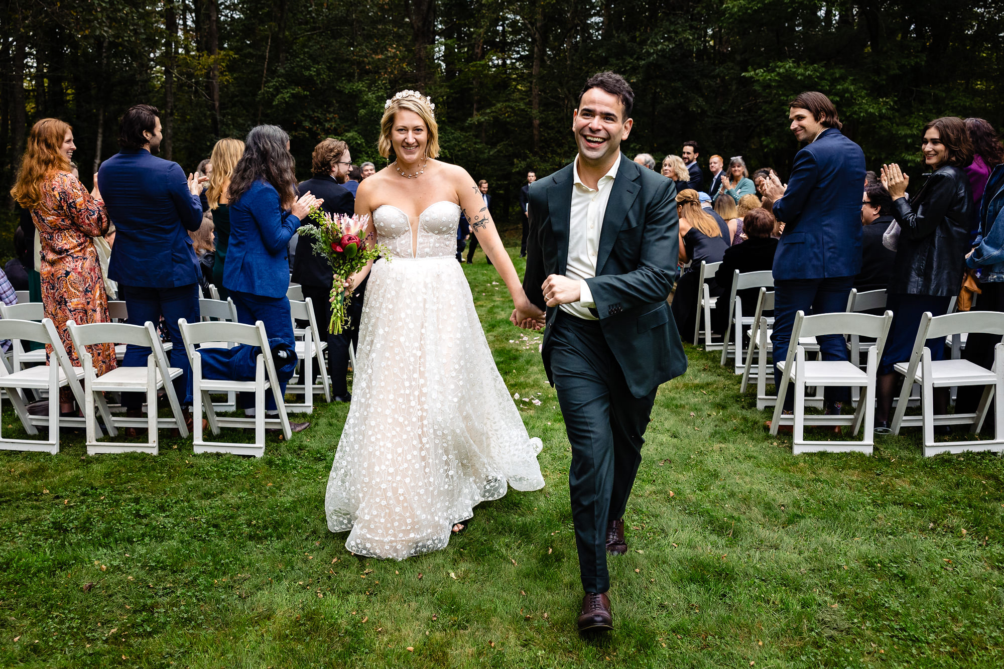 Colleen and Jared's Arrowheads Estate wedding in Cape Neddick, Maine