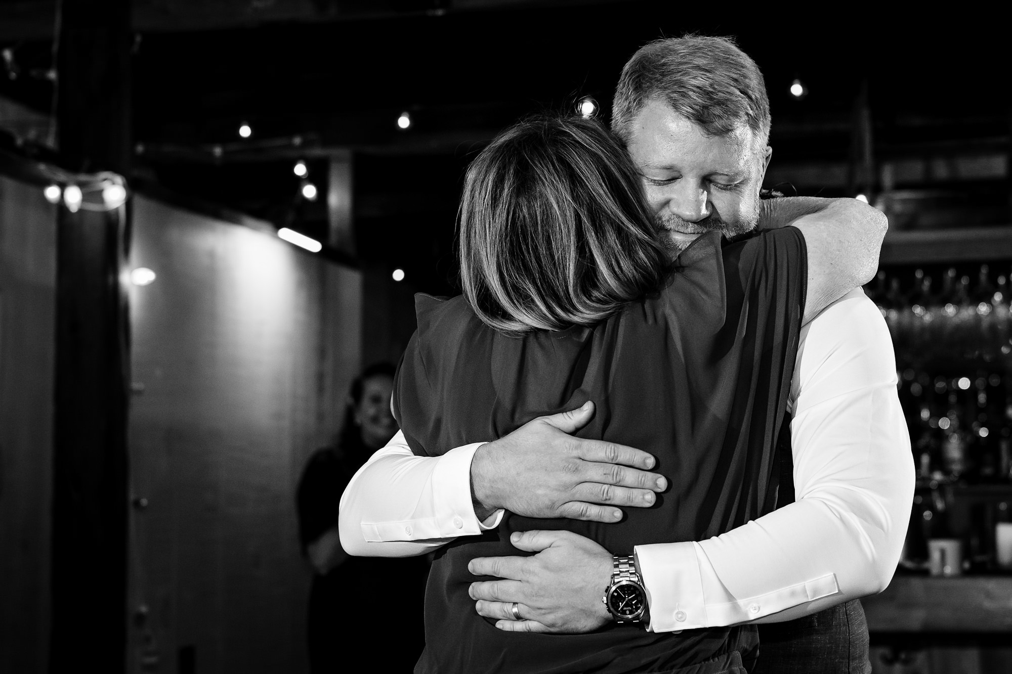 Parent first dances at a Little Cranberry island wedding